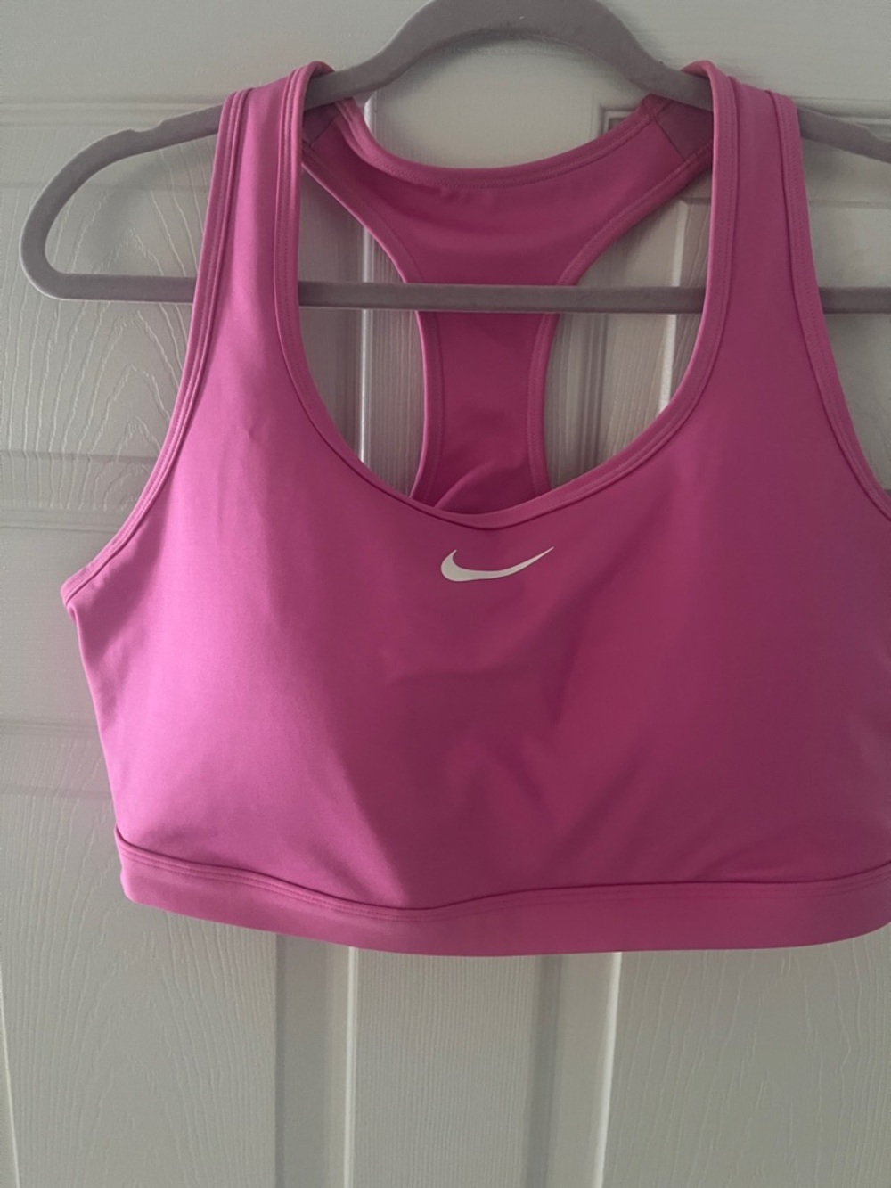 Pink Nike Racerback Sports Bra